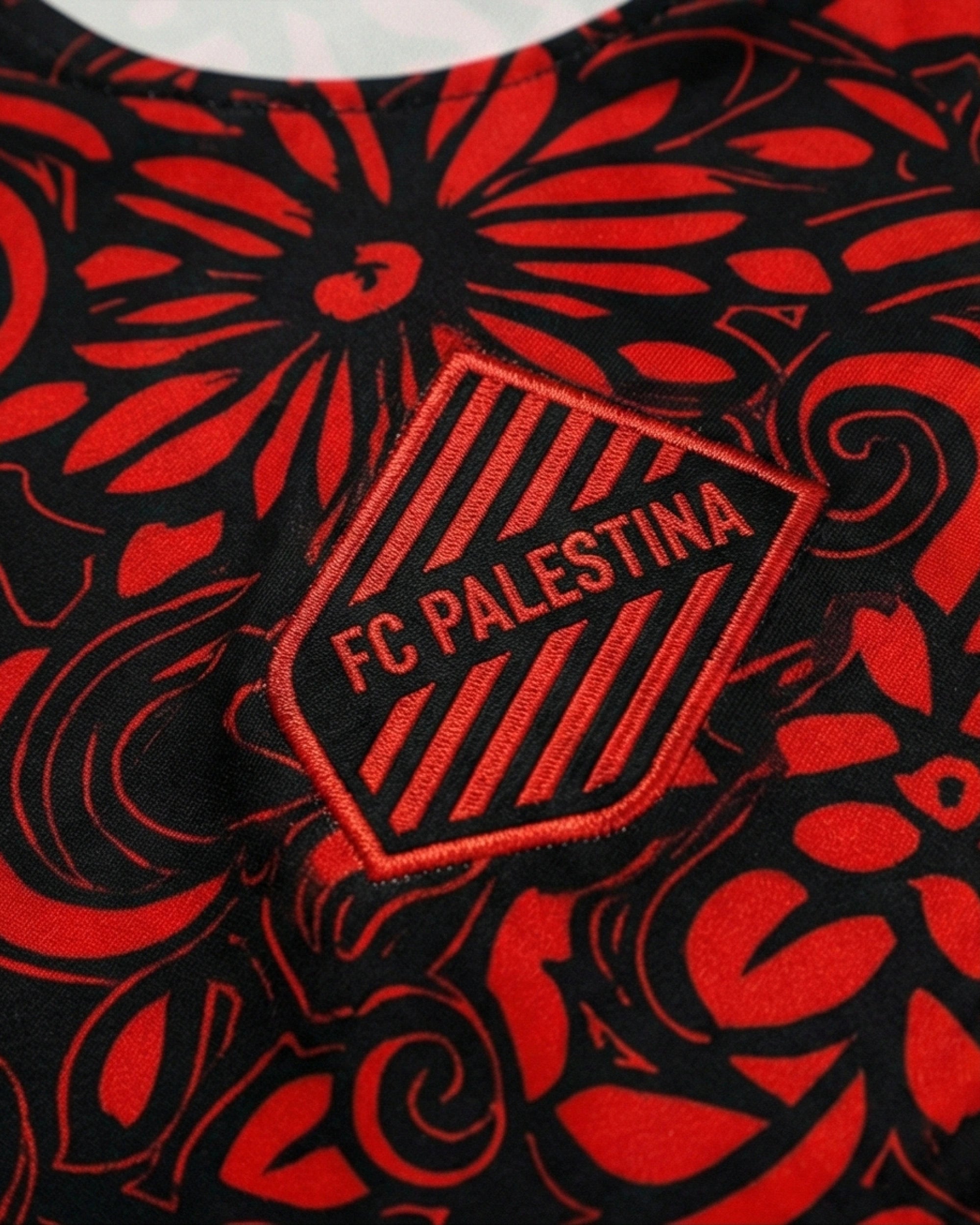 Palestine Rouge Football – Édition Florale