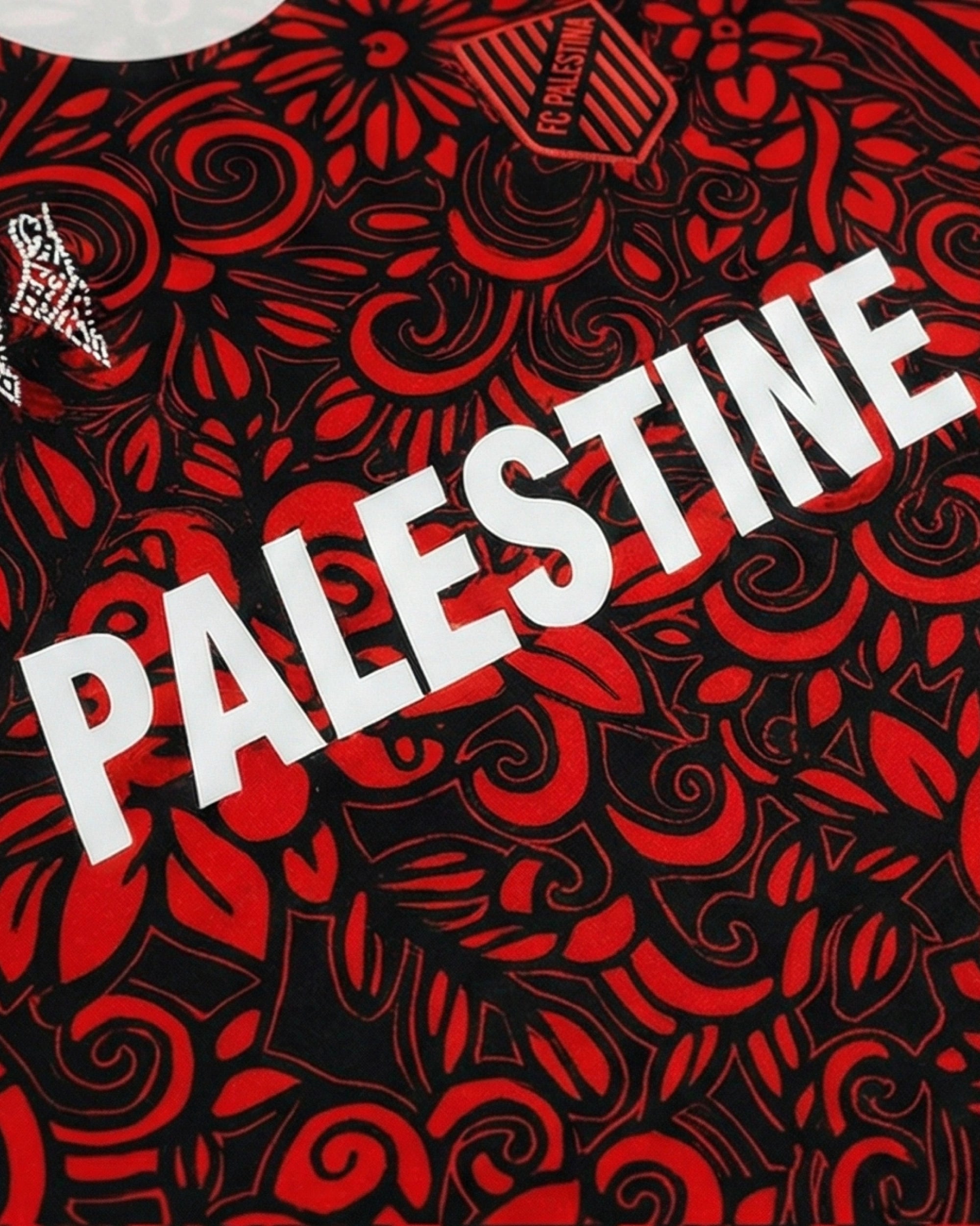 Palestine Rouge Football – Édition Florale